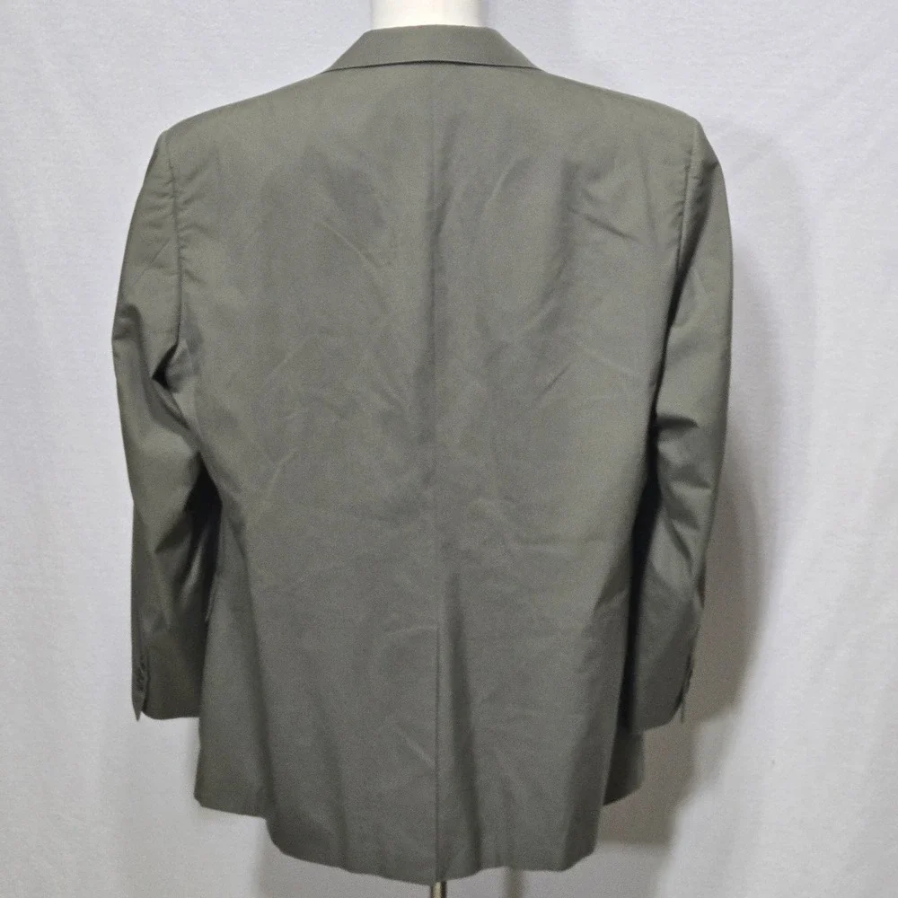 Brooks Brothers Blazer Mens 44 Olive Green Sport‎ Coat Jacket Classic USA Made
